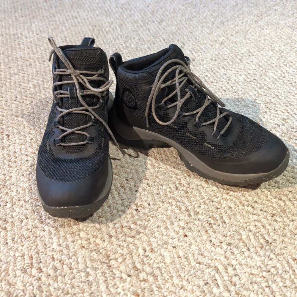 REI Co-Op Flash Hydrowall Hiking Boots Womens 7.5 Black Waterproof Trail